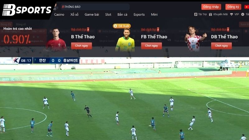 Đa dạng sảnh cược tại thể thao Bsport