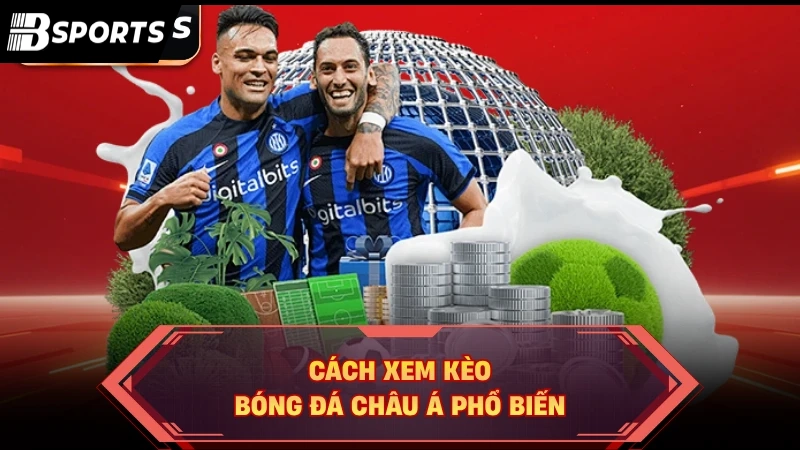 Cách xem kèo bóng đá Châu Á phổ biến.
