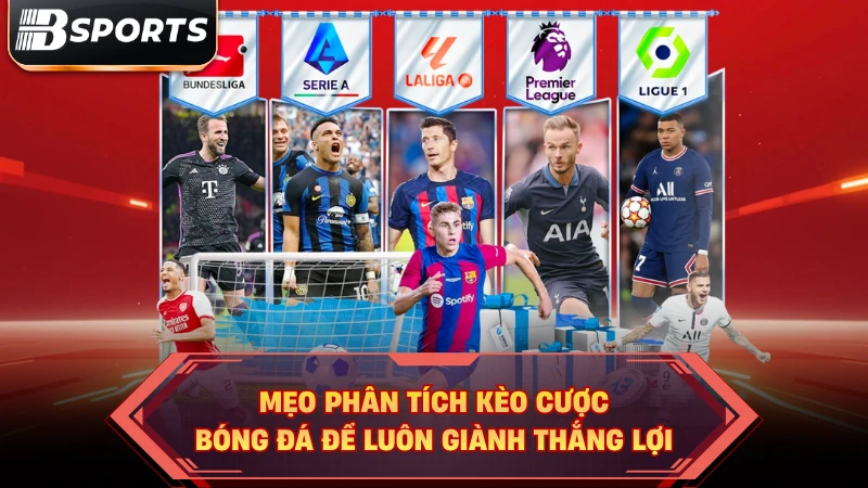 Mẹo phân tích kèo cược bóng đá để luôn giành thắng lợi.