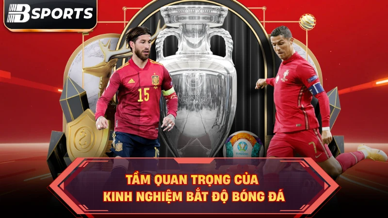 Tầm quan trọng của kinh nghiệm bắt độ bóng đá.