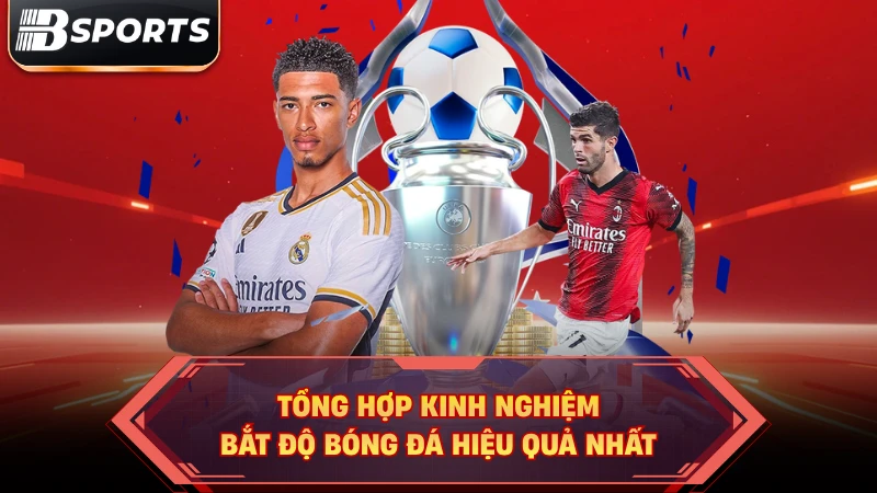 Tổng hợp kinh nghiệm bắt độ bóng đá hiệu quả nhất.