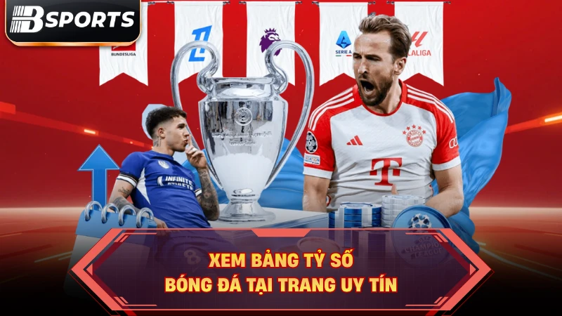 Xem bảng tỷ số bóng đá tại trang uy tín.